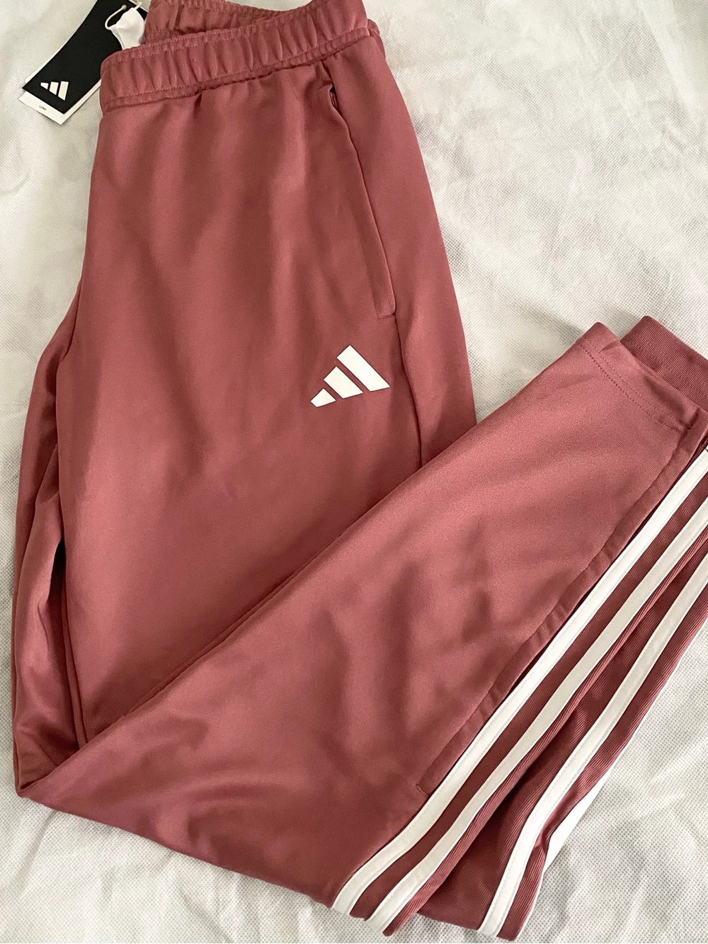 adidas Men’s 3-Stripe Tricot Sportswear Track Pants Size M